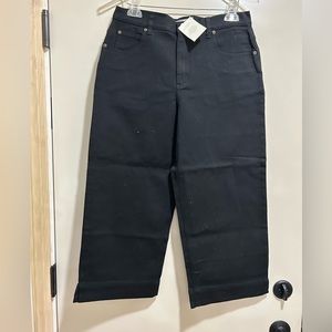 NWT Coldwater Creek Straight Leg Black Pants in Size 12